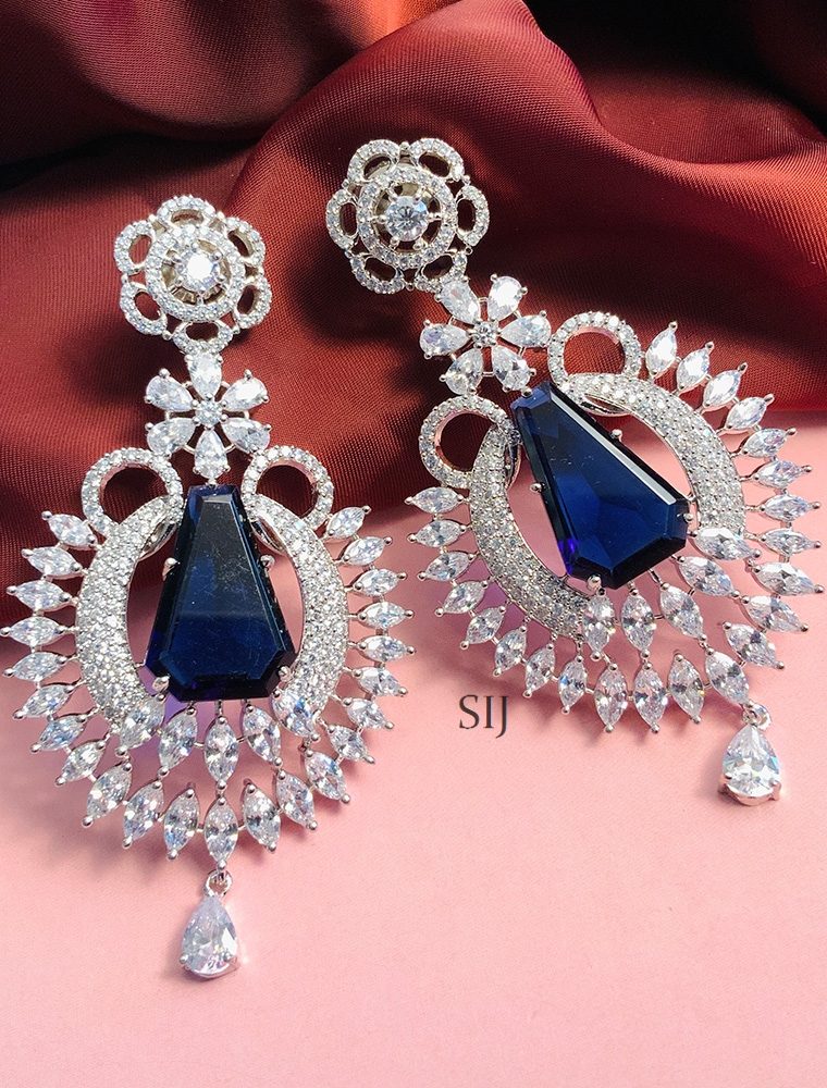 Princess Drop Victorian Polki Earrings