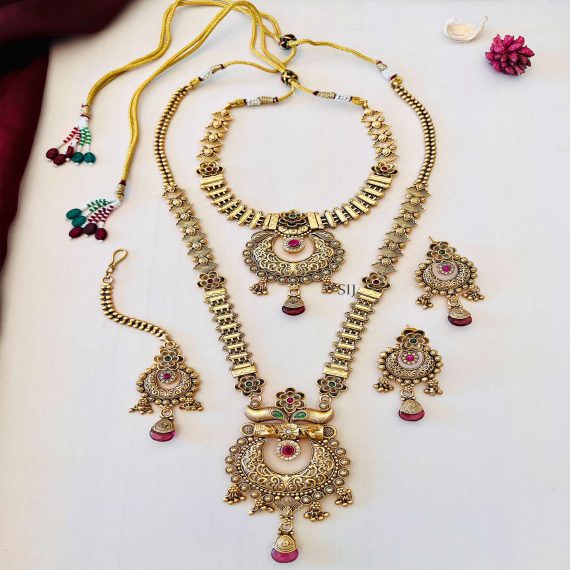 Imitation Gold Plated Bridal Jewellery Set