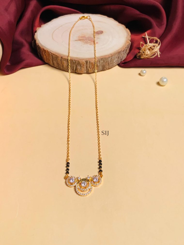 Minimal Gold Plated Mangalsutra