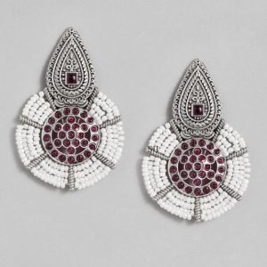 Artificial And High-Quality German Silver Earrings