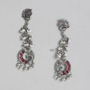 Imitation And High-Quality German Silver Earrings