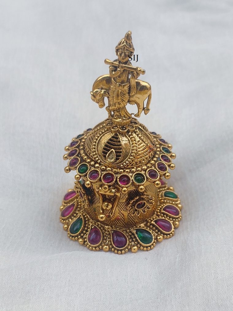 Imitation Kumkum Bharani with Krishna