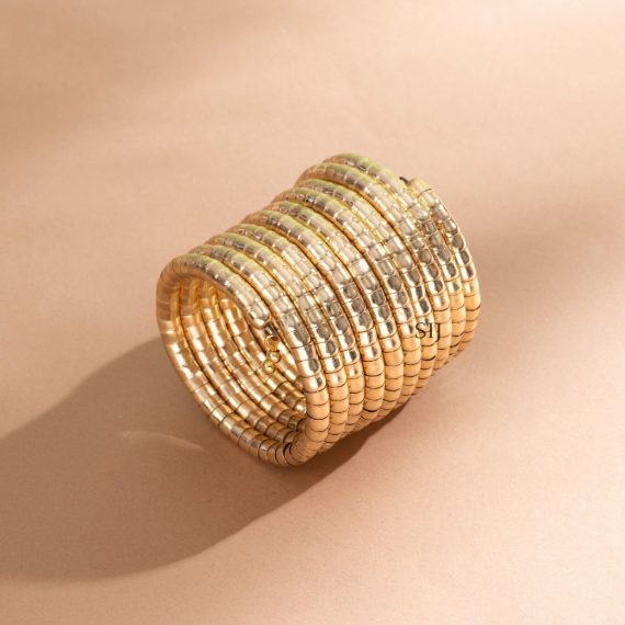 Golden Zari Handcuff