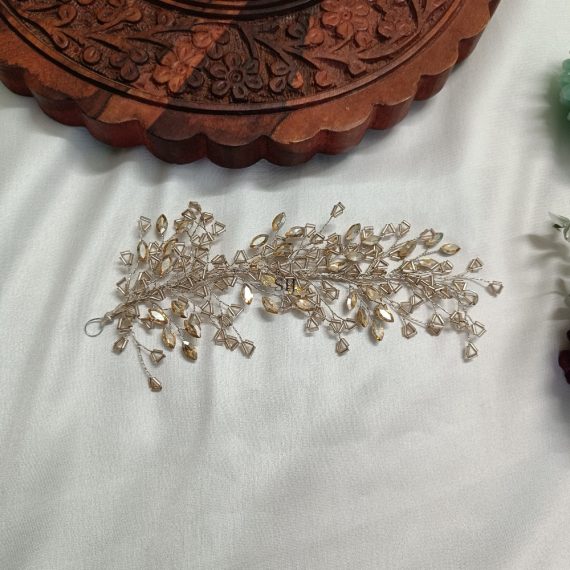 Imitation Gold Stone Hair Accessories