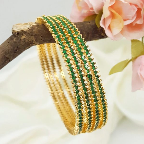 Imitation Premium AD Stone Bangles