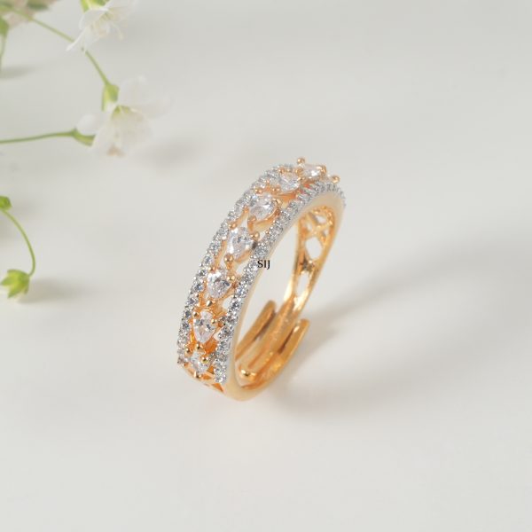 Imitation Eternity Diamond Finger Ring