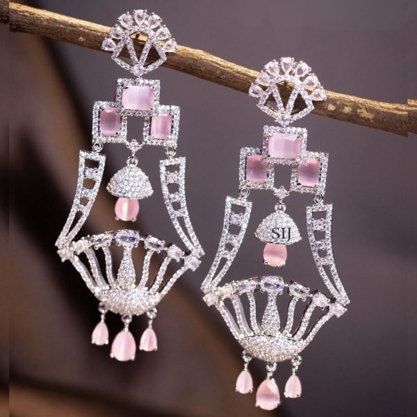 Imitation AD Stones Earrings