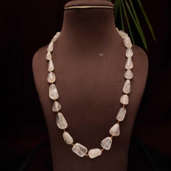 Single Line Cream Color Beads Chain