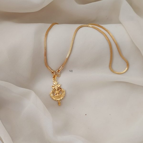 Traditional Lakshmi Pendant with Chain