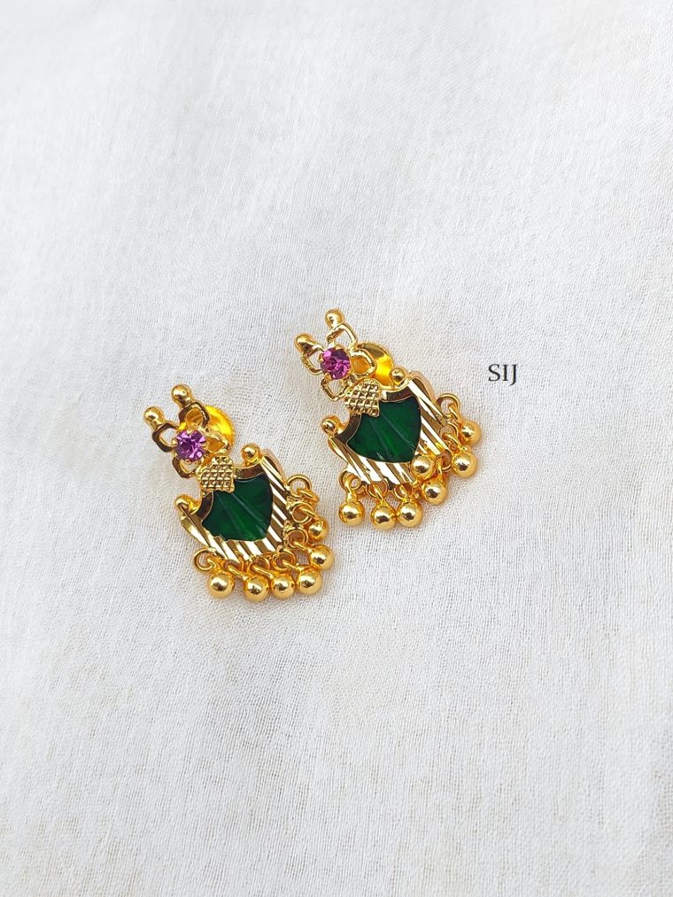 Artificial Palakka Ear Studs