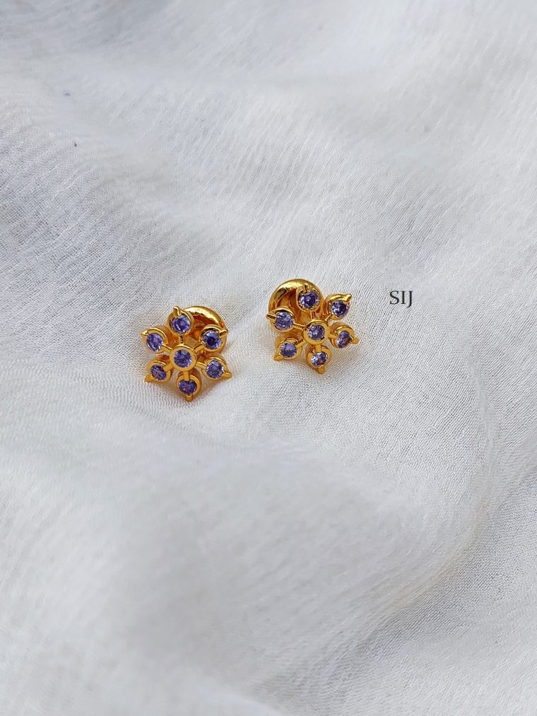 Imitation Diamond Replica Ear Studs