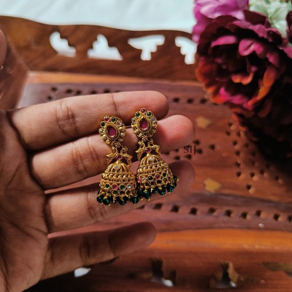 Imitation Gold Plated Jhumkas