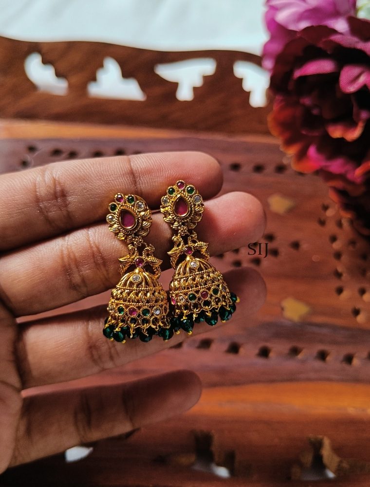 Imitation Gold Plated Jhumkas