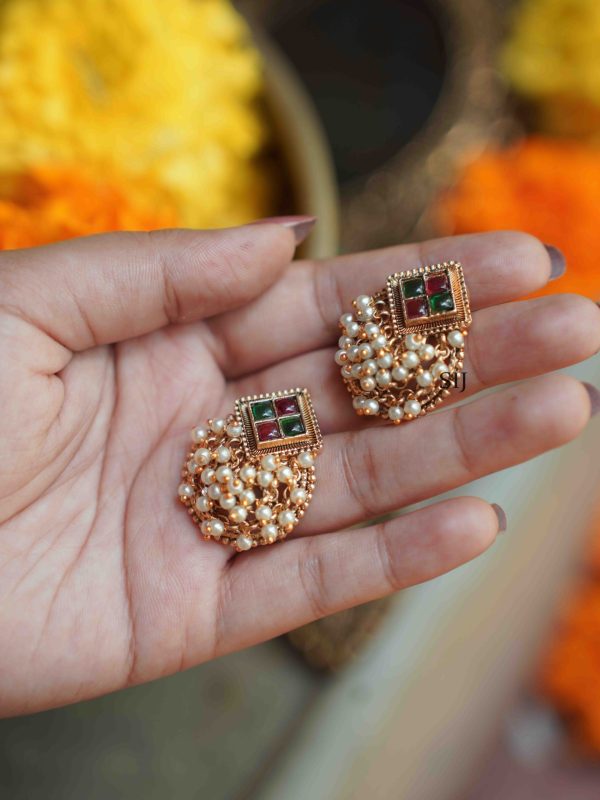 Traditional Pearl Drop Earrings