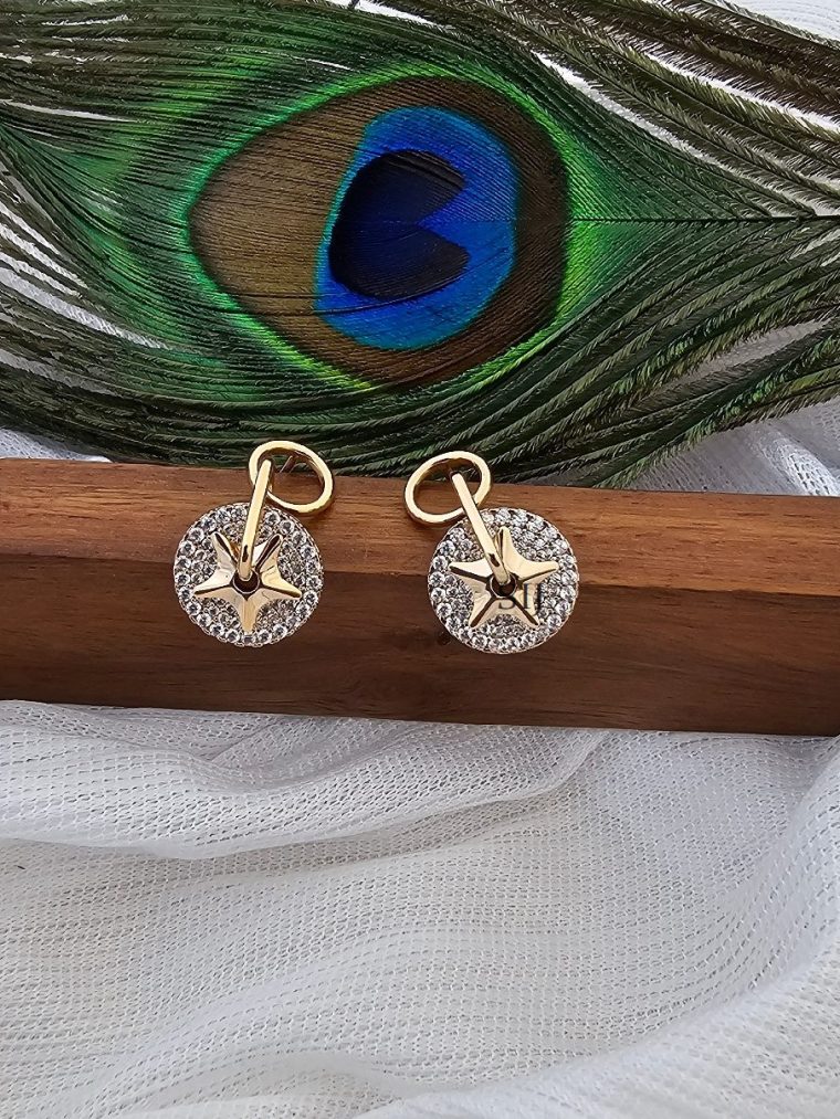 Traditional Star Design Earrings